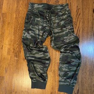 Sanctuary Silk Camo Jogger From Anthro